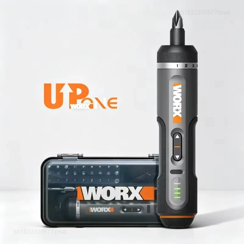 Worx 4V Electrical Screwdriver Set WX242 Smart Cordless Electric Screwdrivers USB Rechargeable Set Home Repair Multi-Function