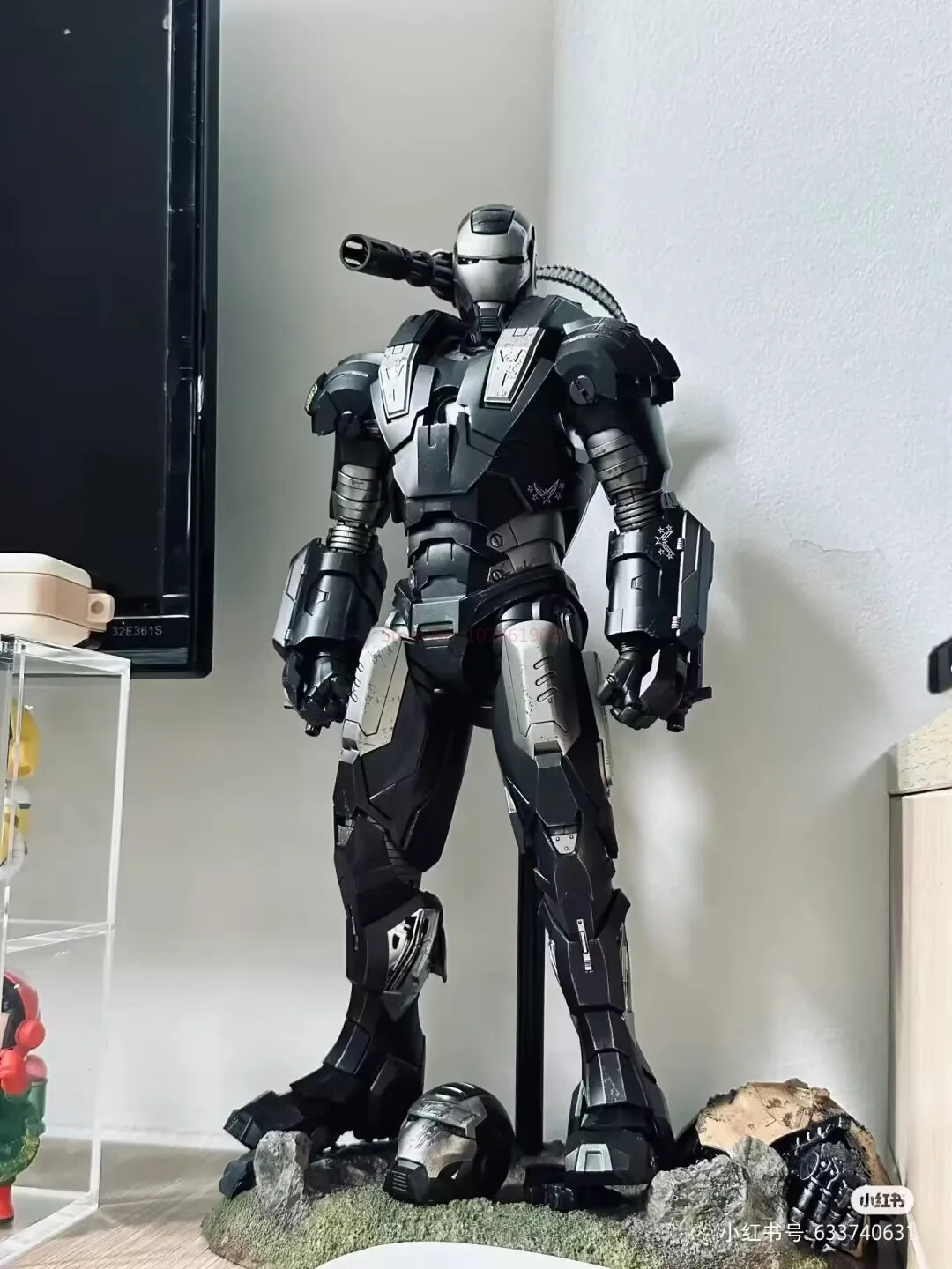 

Marvel Hot Toys Ht Iron Man 2 War Machine Rhodes 1:6 Ratio Alloy Collectible Figure Model Toy Gift Boy Birthday Gift 32.5cm Orig