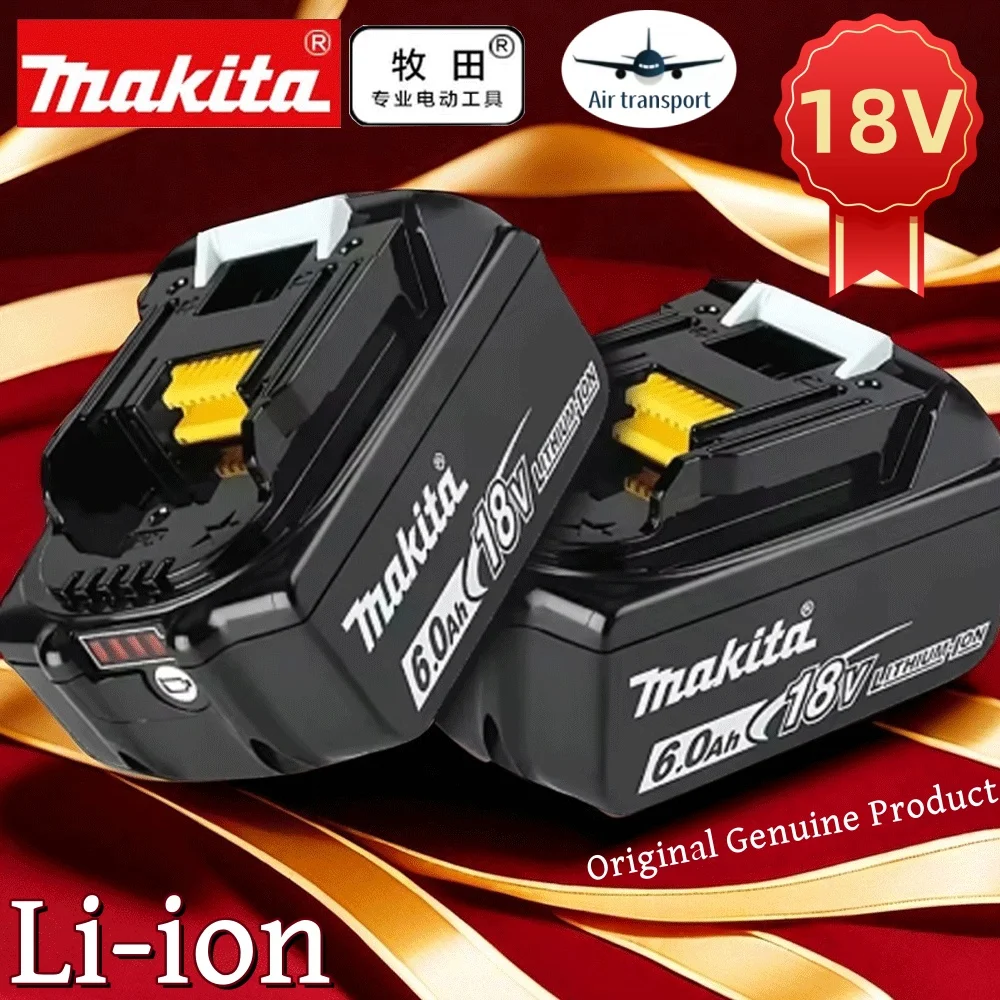 

100% Genuine/Original Makita 18v battery bl1850b BL1850 bl1860 bl1860 bl1830 bl1815 bl1840 LXT400 6.0Ah for makita 18 v battery