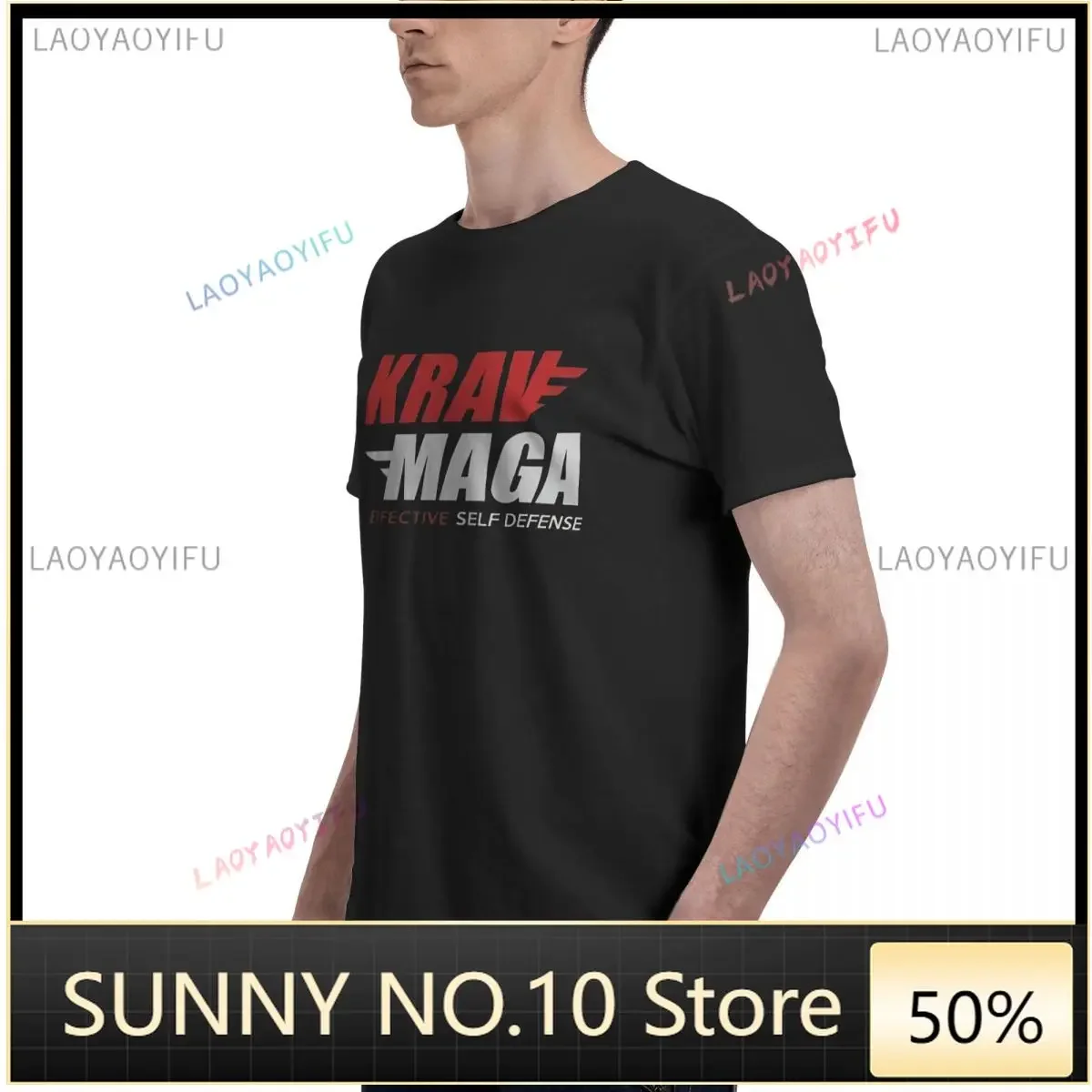 Geschenkidee - Krav Maga Effective Self Defense T-Shirt