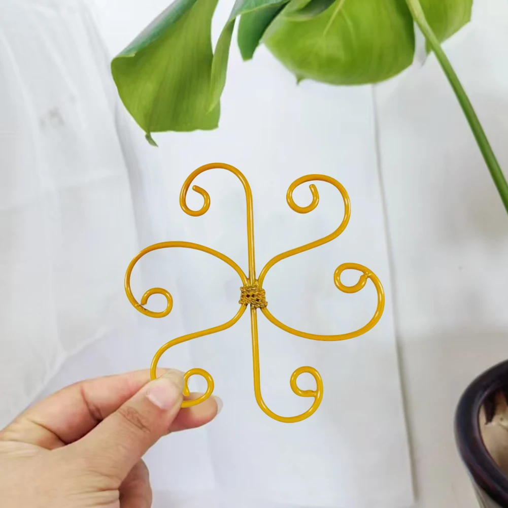 

5 шт., поддержка стебля растений, многоразовый держатель стебля растений, стабилизатор растений для прореждения роста