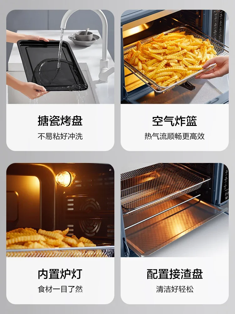 Supor electric oven household multifunctional cake bread household oven baking machine 38L large capacity electric oven