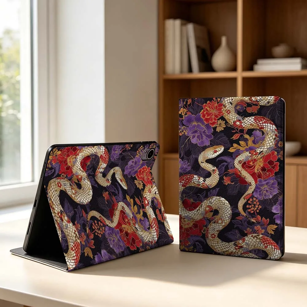 Dragon Tiger Snake For Honor Tab Magic Pad GT X9a 6 X9 X8A X8 V8 V7 9 V9 8 2 3 4 13.3 10 Pro Inch Tablet Case Gift