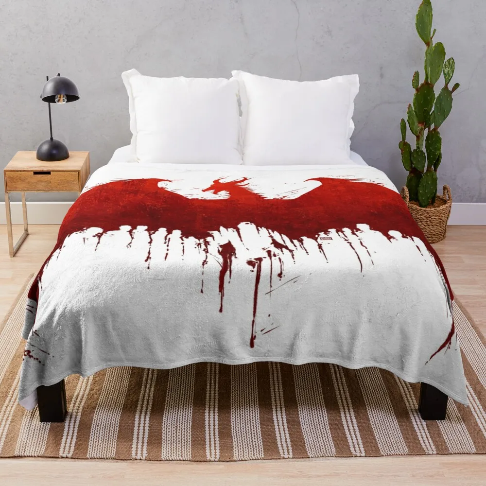 

Dragon Age II Blood Dragon V1 Throw Blanket Soft Beds For Baby Designers Blankets