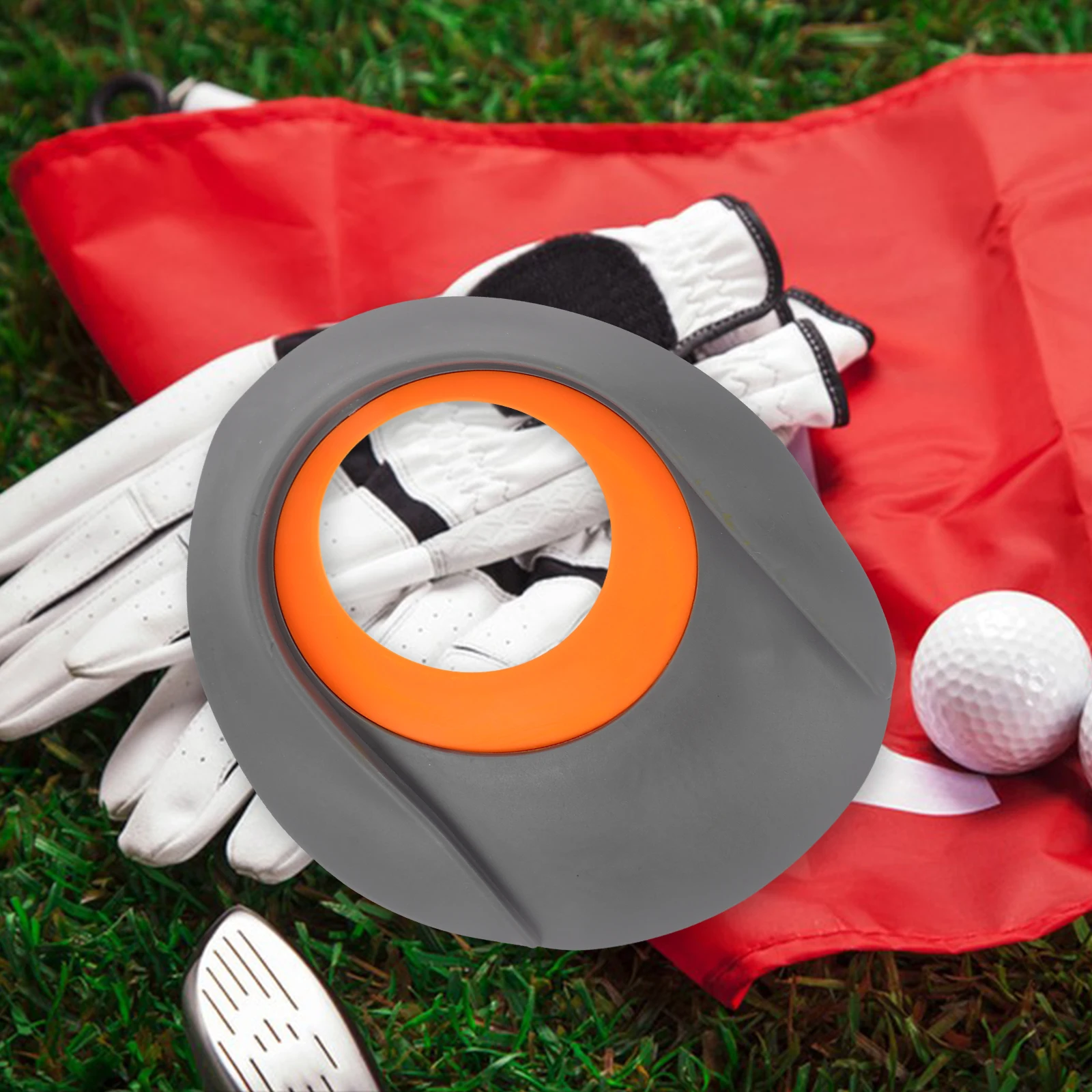 

2 Pcs Golf Putting Disc Hole Cup Training Accessory Practice Discs Club Portable