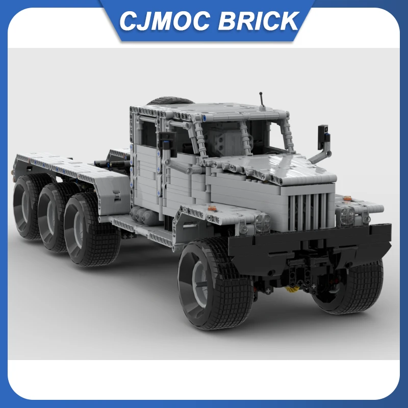 1818PCS MOC Off Road Logging Truck Spliced Building Block Model Assembling Brick Toys Birthday Christmas Gift MOC-196247 Gift