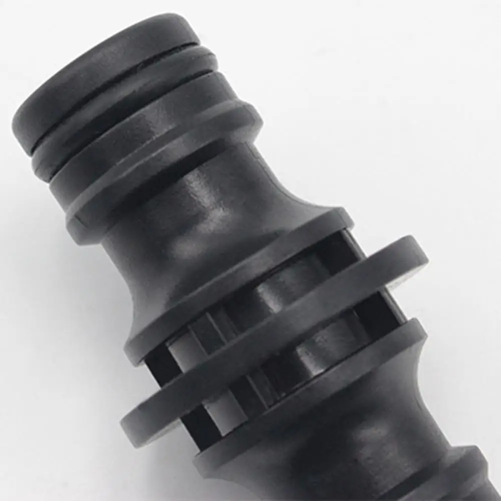 Connecteur de tuyau mâle, arrosage du robinet, 1/2 pouces, connexions de tuyau 2 voies 50x26x26mm, noir, noir/vert, coupleur de jardin