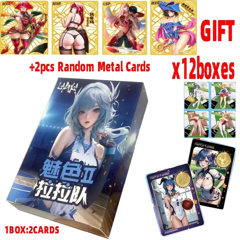 

Wholesale 12/48/88boxes Goddess Story Cards Charm Ii Cheerleading Team Bikini Feast Booster Box Game Card Toys Hobbies Gift