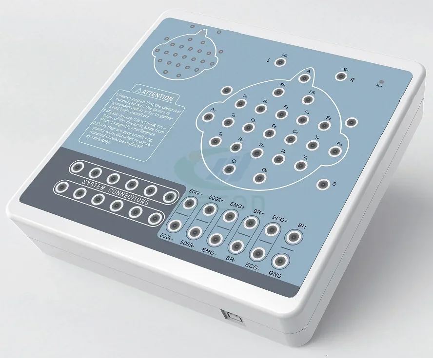 KT88-2400 Portable EEG Machine Digital Brain Electric Activity Mapping Electroencephalogram With Good Price