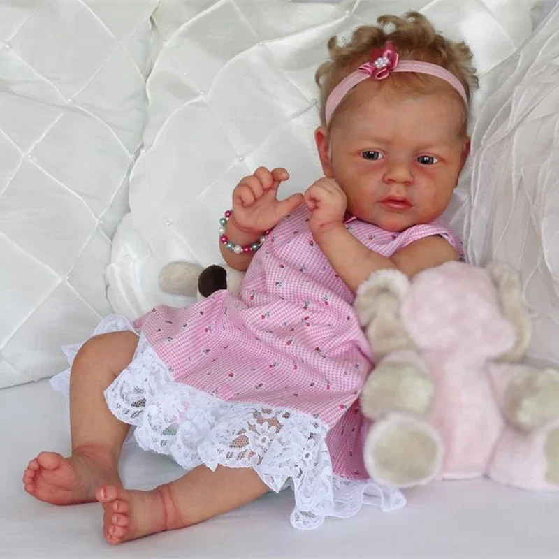 

22inch Unfinished Reborn Doll Kit Mary Ann By Natali Rare Limited Sold Out Edition with Body and Eyes