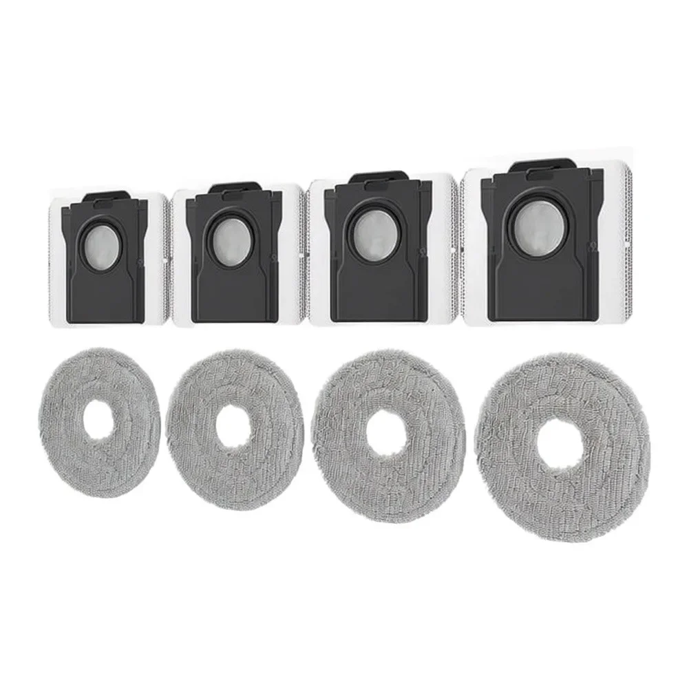 High-Capacity Dust Bags Microfiber Pads For Dreame For MOVA P70 Pro Vacuum Cleaner Parts Floor Home Sweeper Accessories