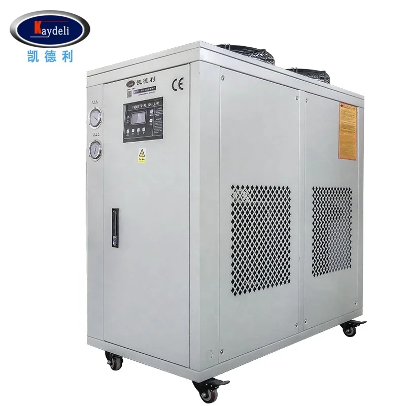 Chiller 5HP Low Ambient Temperature Heat Pump Unit Industrial Screw Water Chiller For Blow Molding Machine CHILLER