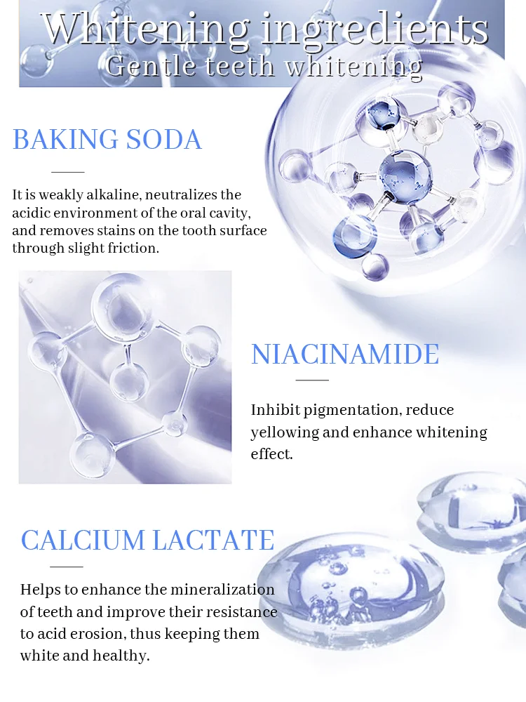 7-day oral toothpaste for preventing tooth decay and effectively removing dental plaque