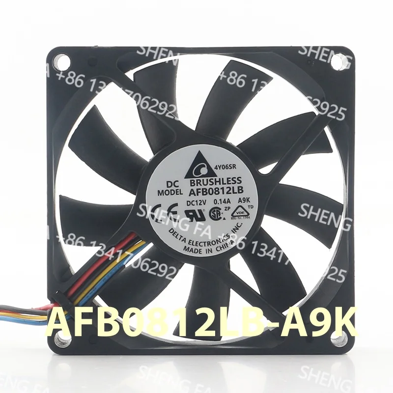three-wire induction cooker ball ultra-quiet chassis Delta 5V 24V 48V DC12V 0.14A AC EC 8015 80X80X15MM 8CM AFB0812LB coolingfan