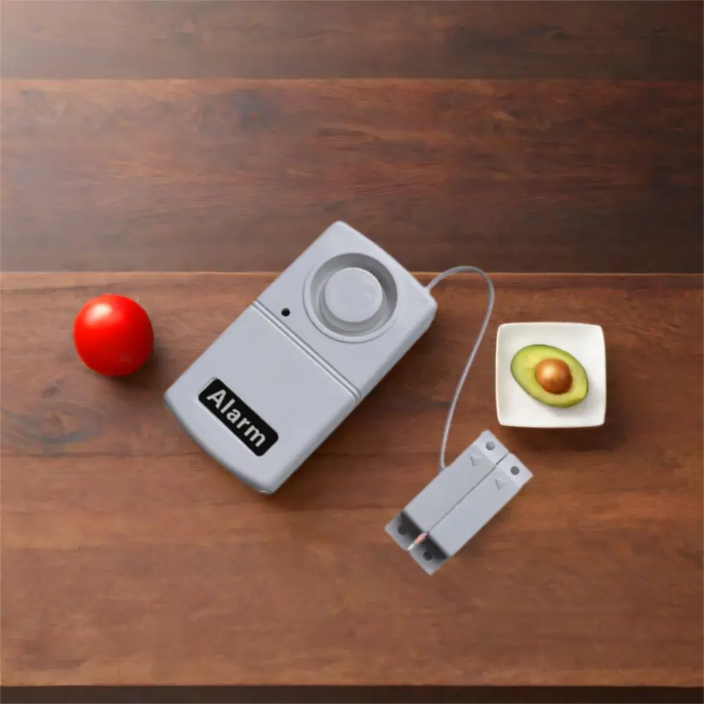 Magnetic Sensor Burglar Alarm High Decibel Detector Plastic Door Magnetic System Wireless Battery Powered Window Sensor Doors