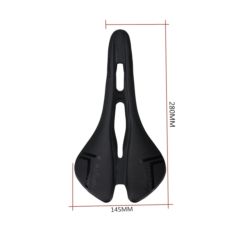 BALUGOE-Race Bicycle Saddle, Comfortable, Lightweight, Soft Cycling Seat, Road Bike, Mountain Bike, MTB