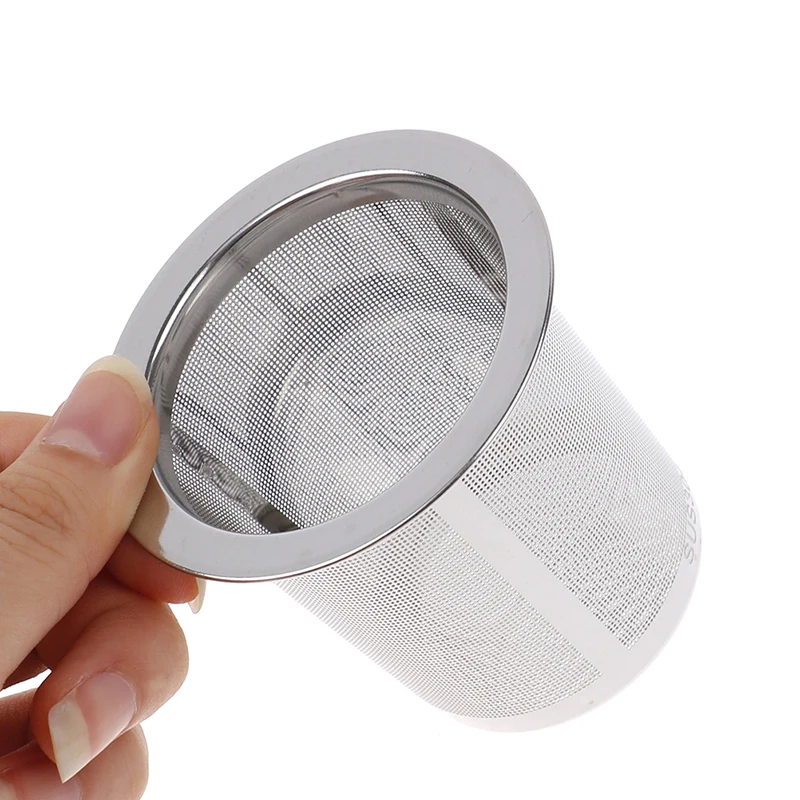 6.7/7/7.2CM Kitchen Stainless Steel Tea Infuser Silver Mesh Safe Density Tea Strainer Herb Tea Tools Accessories Tea Strainer