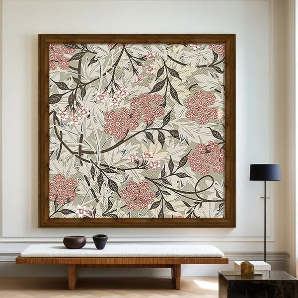 Hand Painted Oil Painting Abstract Plants Flowers Blooming Rich Living Room Entrance Hanging Paintings Antique Bedroom Dining Ro