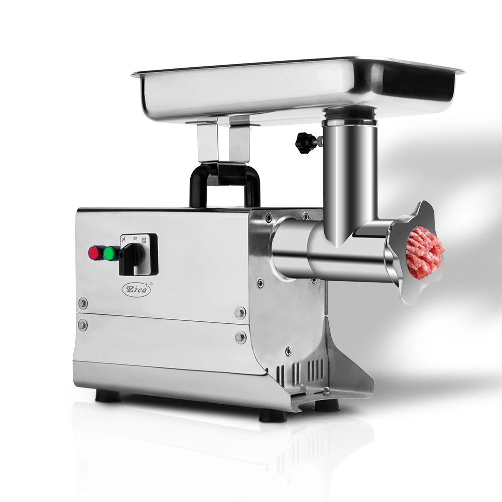

Zica #32 1500W Electric Stainless Steel Commercial Grade Meat Grinder & Sausage Stuffer 660 LBS Per/Hr