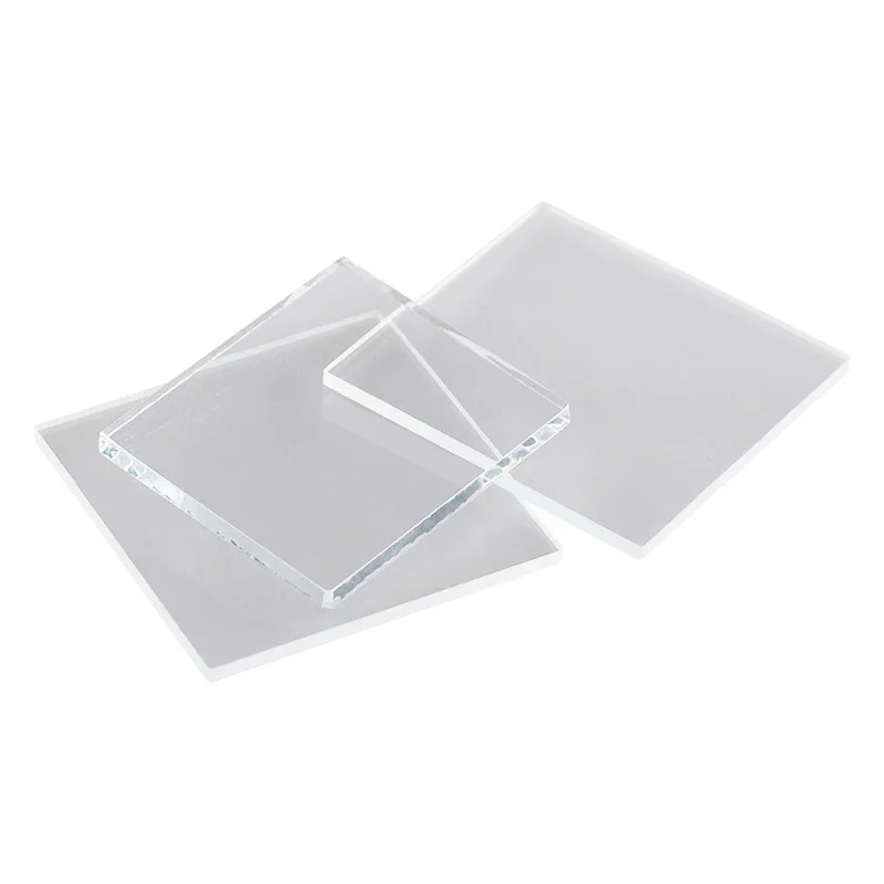 Lab Sodium Calcium Float Glass Substrate, Square 50mm, 1.1mm & 2mm, High Transparent, Invoice Available