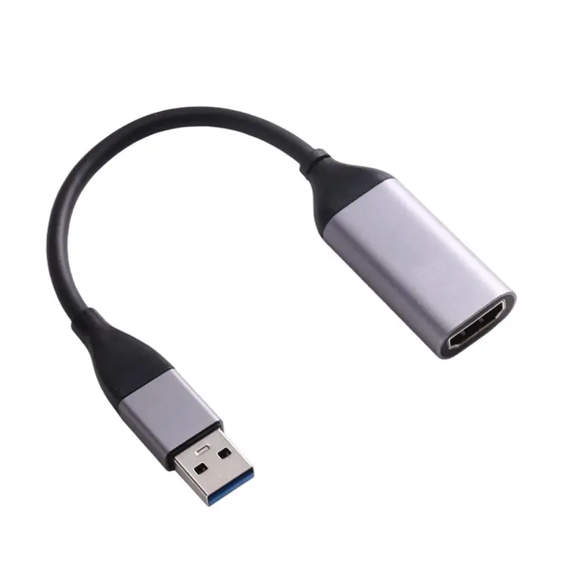 For Computer Camera Live Stream Meeting Recording 1080P Video Capture Card -Compatible To USB A/USB-C Video Grabber view 5