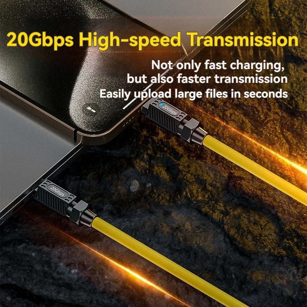 7in1 USB C Geek Data Cable DIY Set 8K@60Hz 20Gbps 140W Fast Charging Splicable Cords Compatible with Iphone15 Macbook Laptop