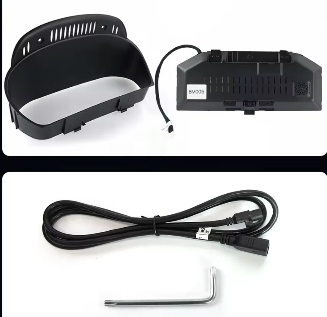 أحدث أداة العنقودية الرقمية للسيارة الأصلية لعام 2024 لسيارات BMW X5 E70 F15 2006-2017 مشغل لوحة القيادة LCD عداد السرعة #6