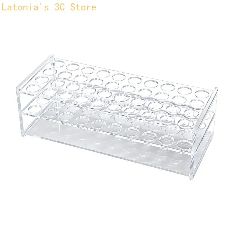 Desktop Reagenzglas Rack Reagenzglas Halter Rohr Ständer Labor Rohr Halter Halterung Klar Reagenzglas Display-ständer – Detail 10