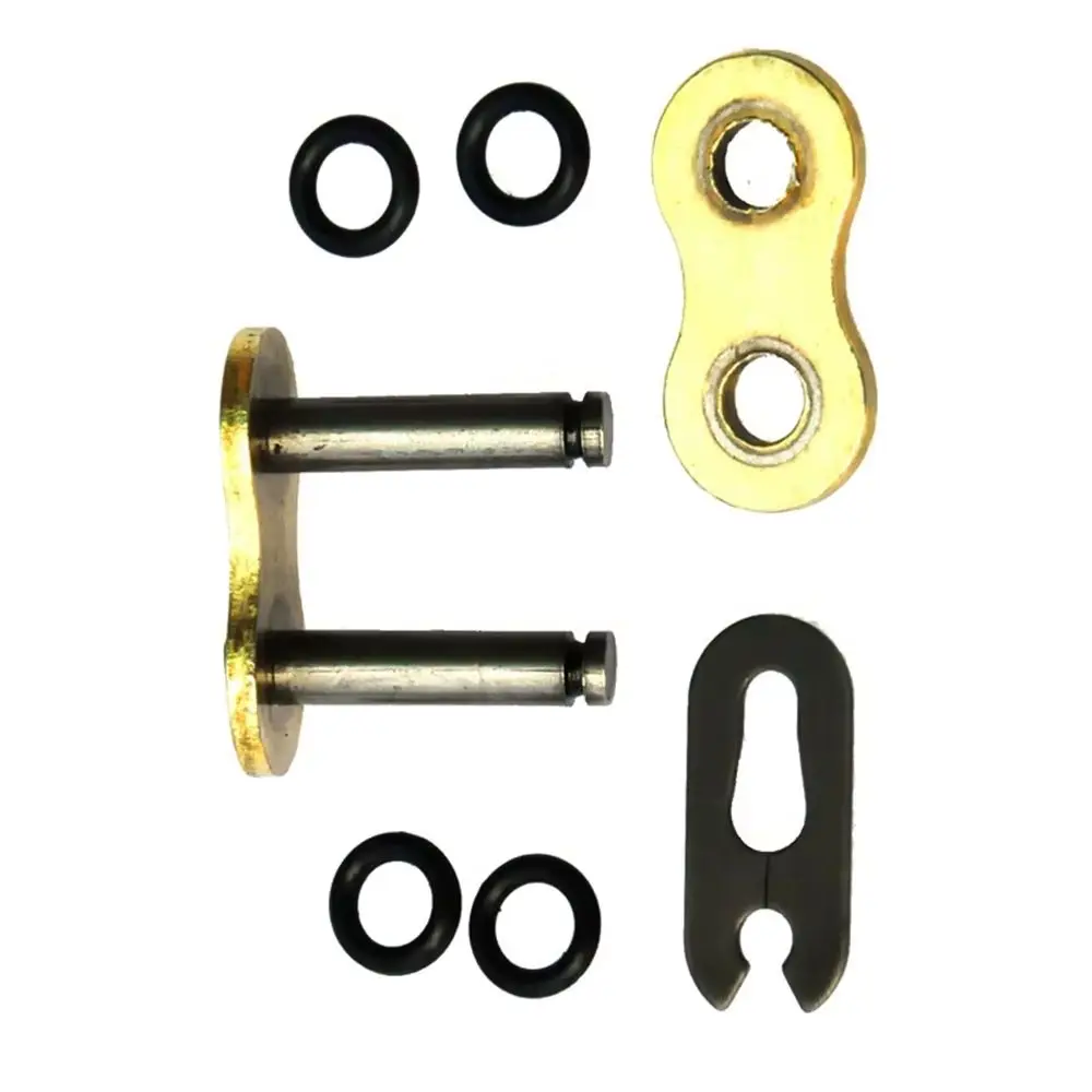 

Motorcycle 428 520 525 530 Chain Buckle Ring Link With O-Ring Heavy Duty Connecting Master Joint Link Chain Lock Accessory