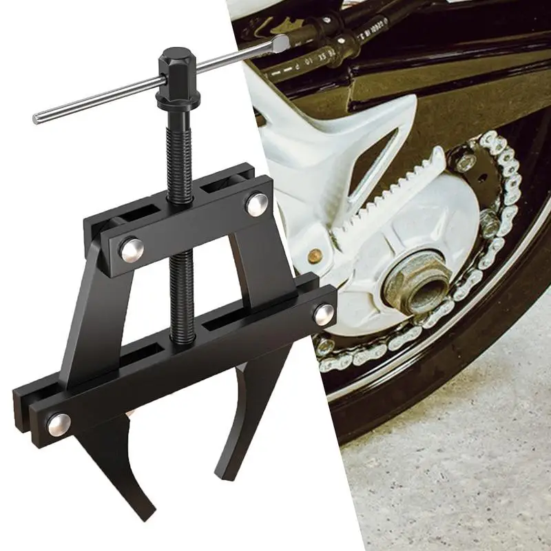 Roller Chain Adjuster Chain Connecting Puller Holder Heavy-Duty Chain Breaker Cutter Steel Chain Tension Adjuster For Motorcycle