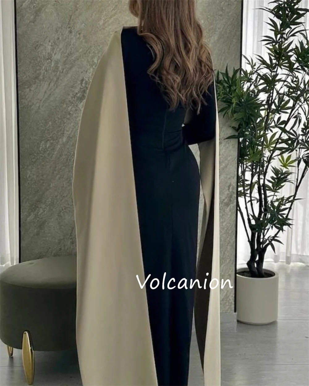 Personalizado requintado jérsei lantejoulas em linha reta colher pescoço midi vestidos sob medida ocasião de alta qualidade simples