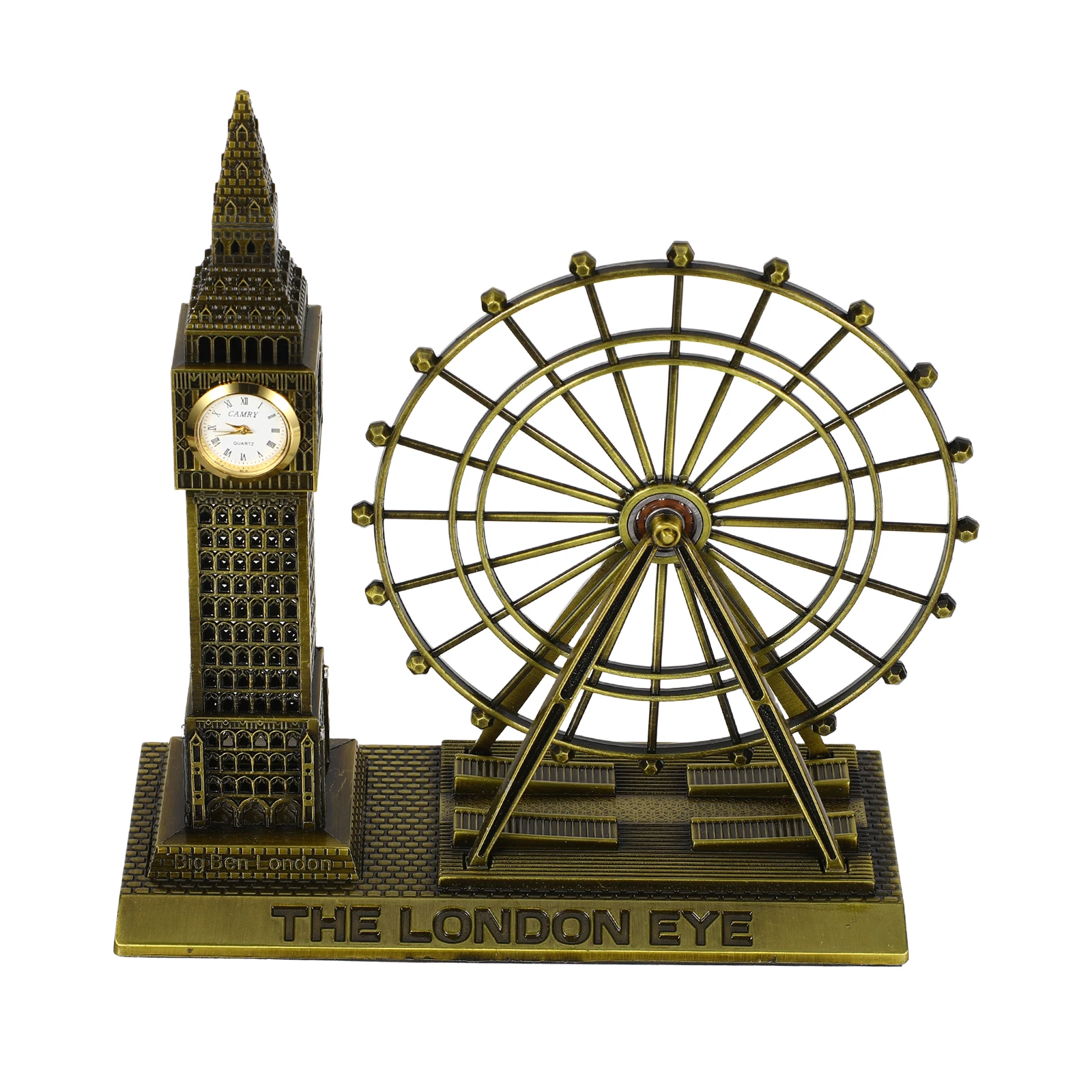 

British Architectural Ornaments Tower Eye Decoration London Christmas Clock Statue Decorations