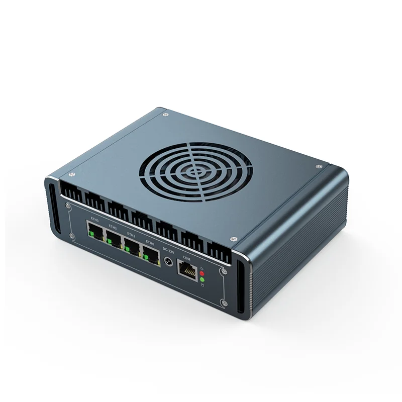 

BKHD G31F I3 N305 Silent Fan Ethernet Router Mini Firewall 4x2.5GE i226 Pfsense MikROS OPNsense VLAN VPN Expandable WiFi 4G