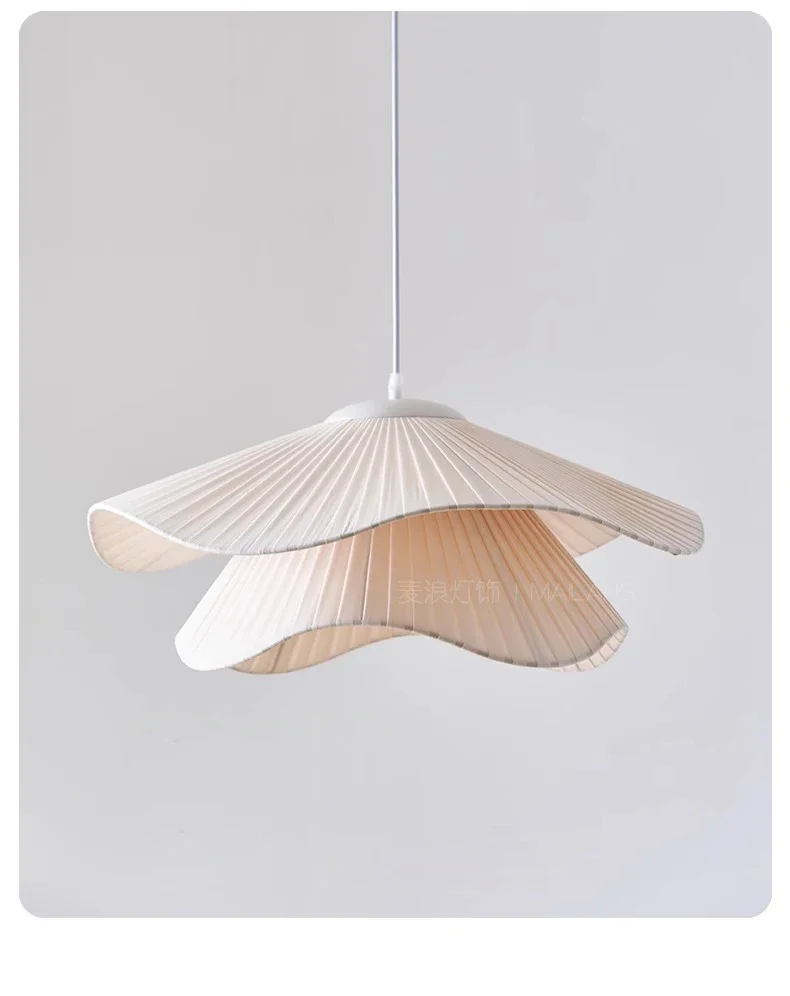 Minimalism Nordic Fabric Shades E27 Chandelier