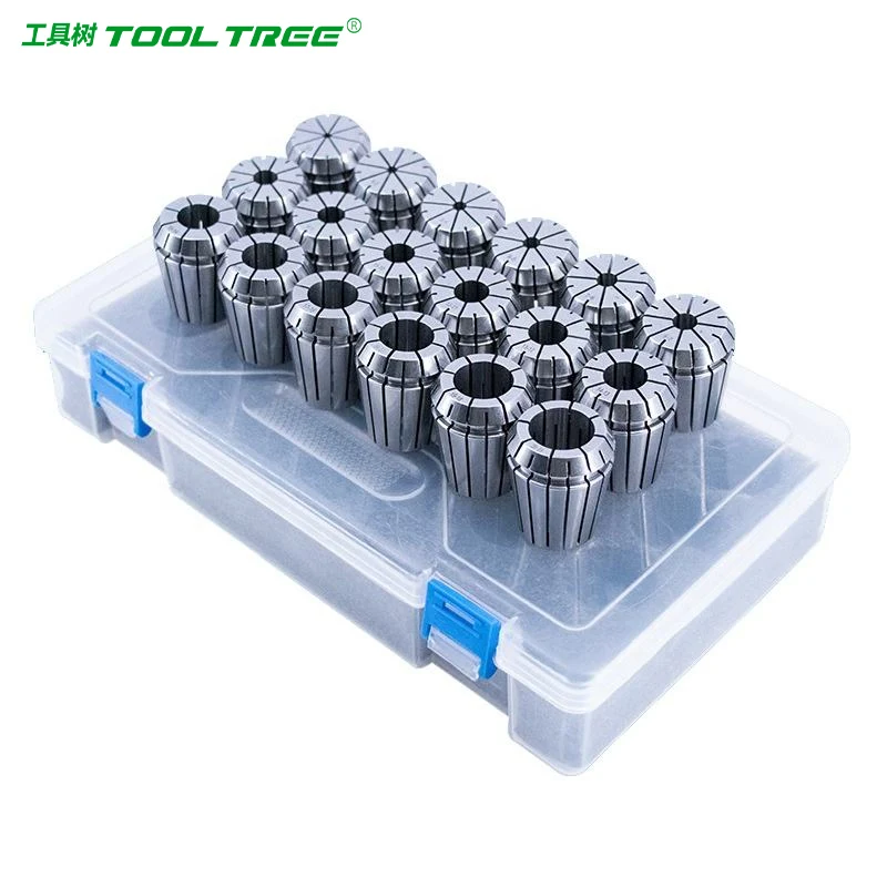 

Spring Clamping Collets ER 20-13PCS Spring Collet Set for ER20 Tool Holder Ror Milling Machine