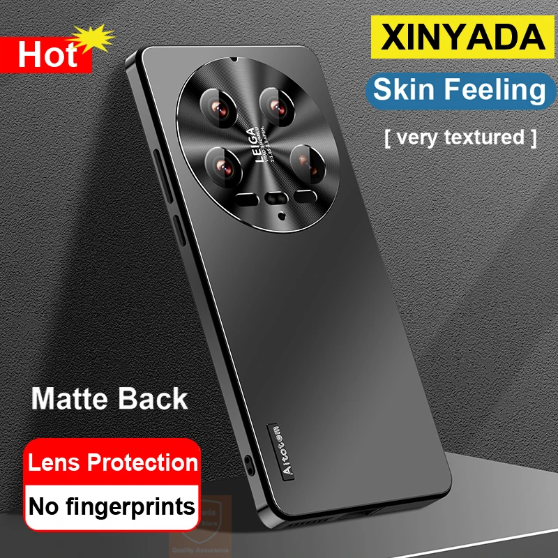 

For Xiaomi 14 Ultra Brand Phone Case Skin Feeling Matte Case For Xiaomi 14 Ultra Mi14 Mi 14Ultra Cover Airbag Shell Armor Bumper