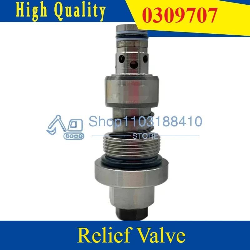 Excavator Hydraulic Spare Accessories EX200 EX220 EX270 EX300 Relief Valve 0309707