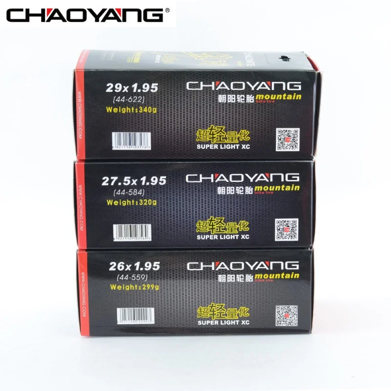 CHAOYANG 299 Super Light 26x1.95/29x1. 95/ 27.5*1.95 Foldable Mountain Bicycle Tyre Bike Ultralight MTB Tire Cycling Bicycle