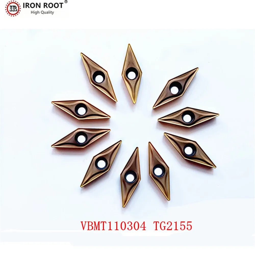 Turning Tools VBMT110304,VBMT160404,VBMT160408,TG2155 Metal Lathe Tool CNC Turning Carbide Insert For  SVABR