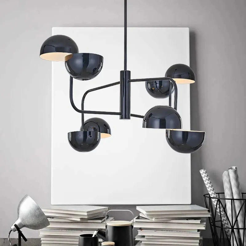 Post modern abstract art chandelier model room living room study exhibition room shop window decoration chandelier pendant lamp
