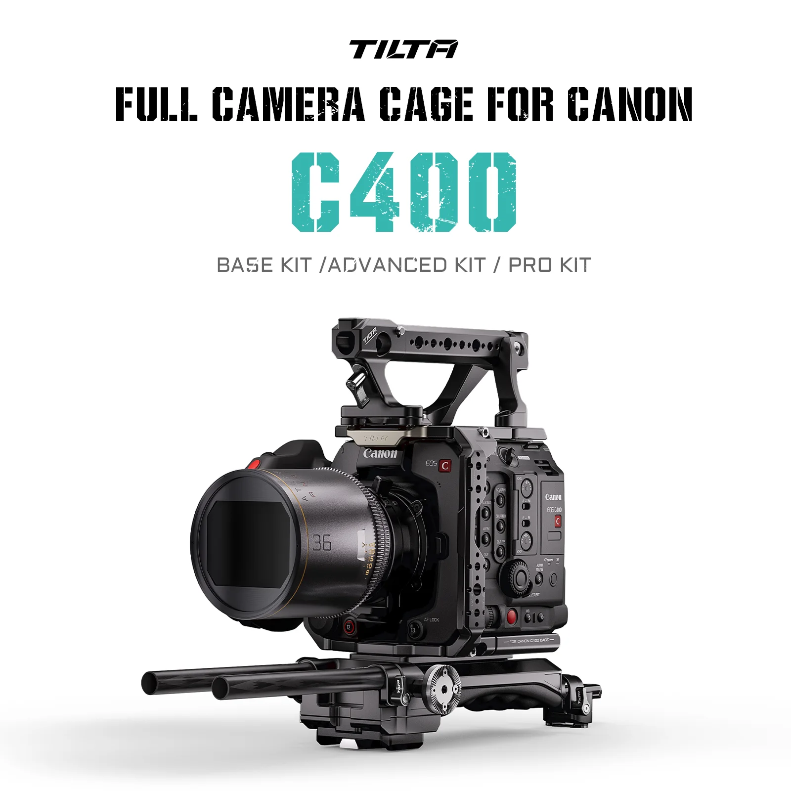 TILTA Camera Cage for Canon C400 Base Kit ES-T22-A Manfrotto