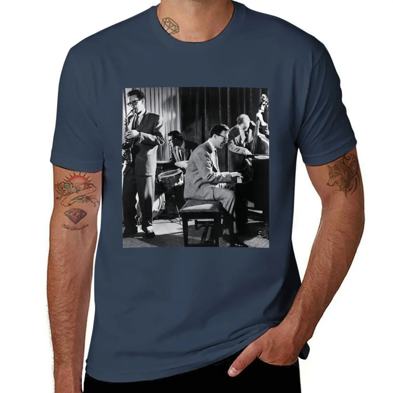 

Dave Brubeck T-Shirt t shirt man cotton man t shirt summer t shirt custom print T-Shirt
