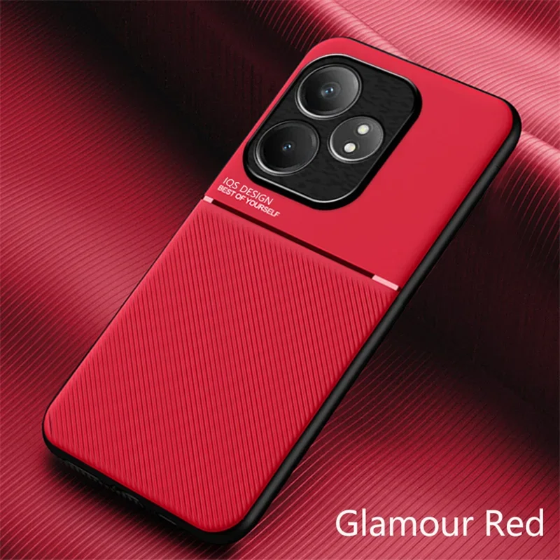 Rugged Non-Slip Case for Realme GT 7 Pro GT 6 6T GT6 Protective Cover Magnetic Suction Holder Coque Fundas Capa