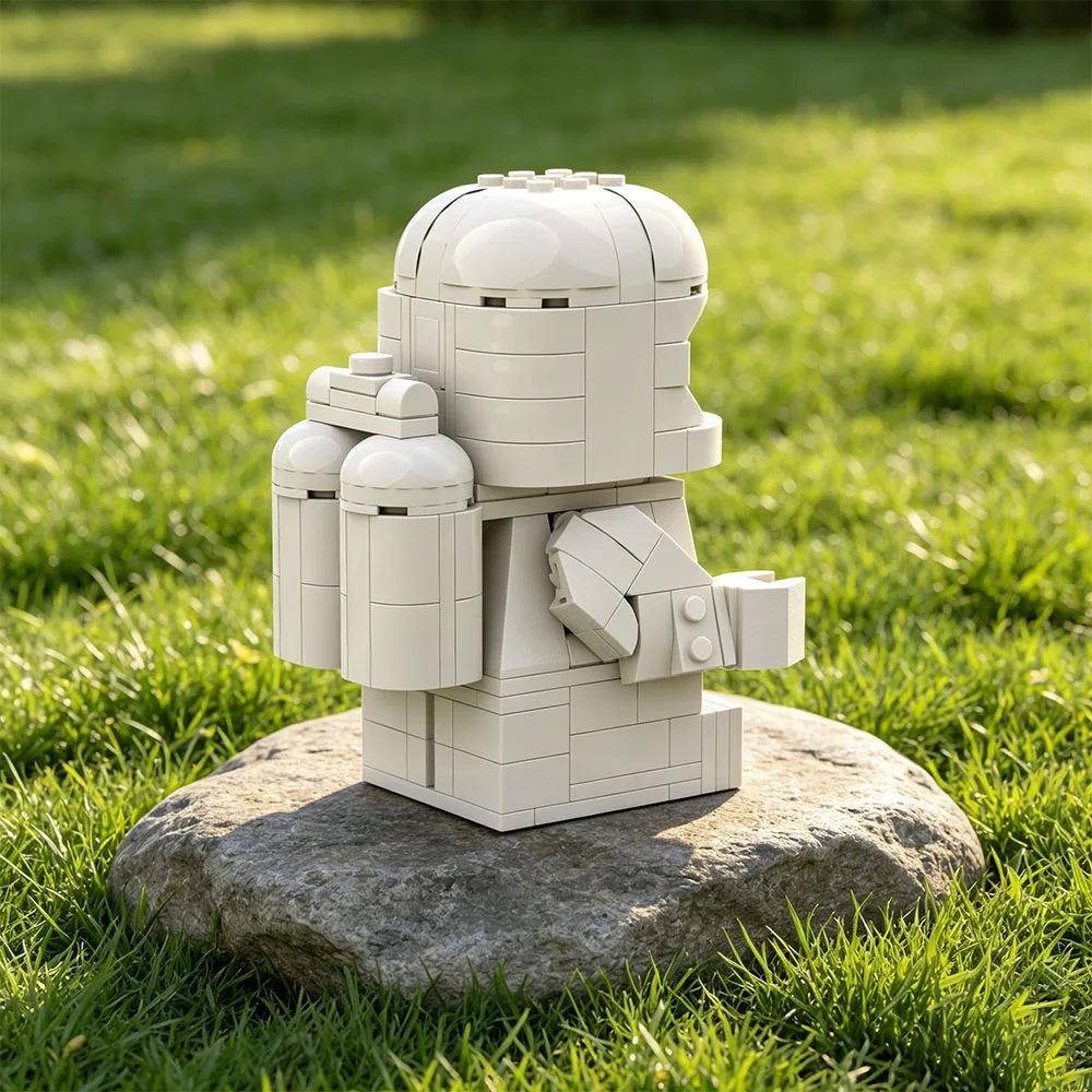 250PCS MOC Giant Baby Building Blocks Space Up-Scaled Baby Bricks Astronaut Model Building Blocks Classic Creative Assembly Toys - view 6