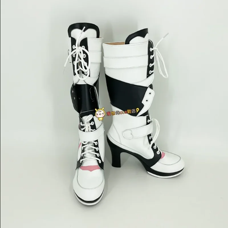 Game NIKKE：The Goddess of Victory Viper Cosplay Shoes Women High Heels Anime Viper  Boots for Party Halloween