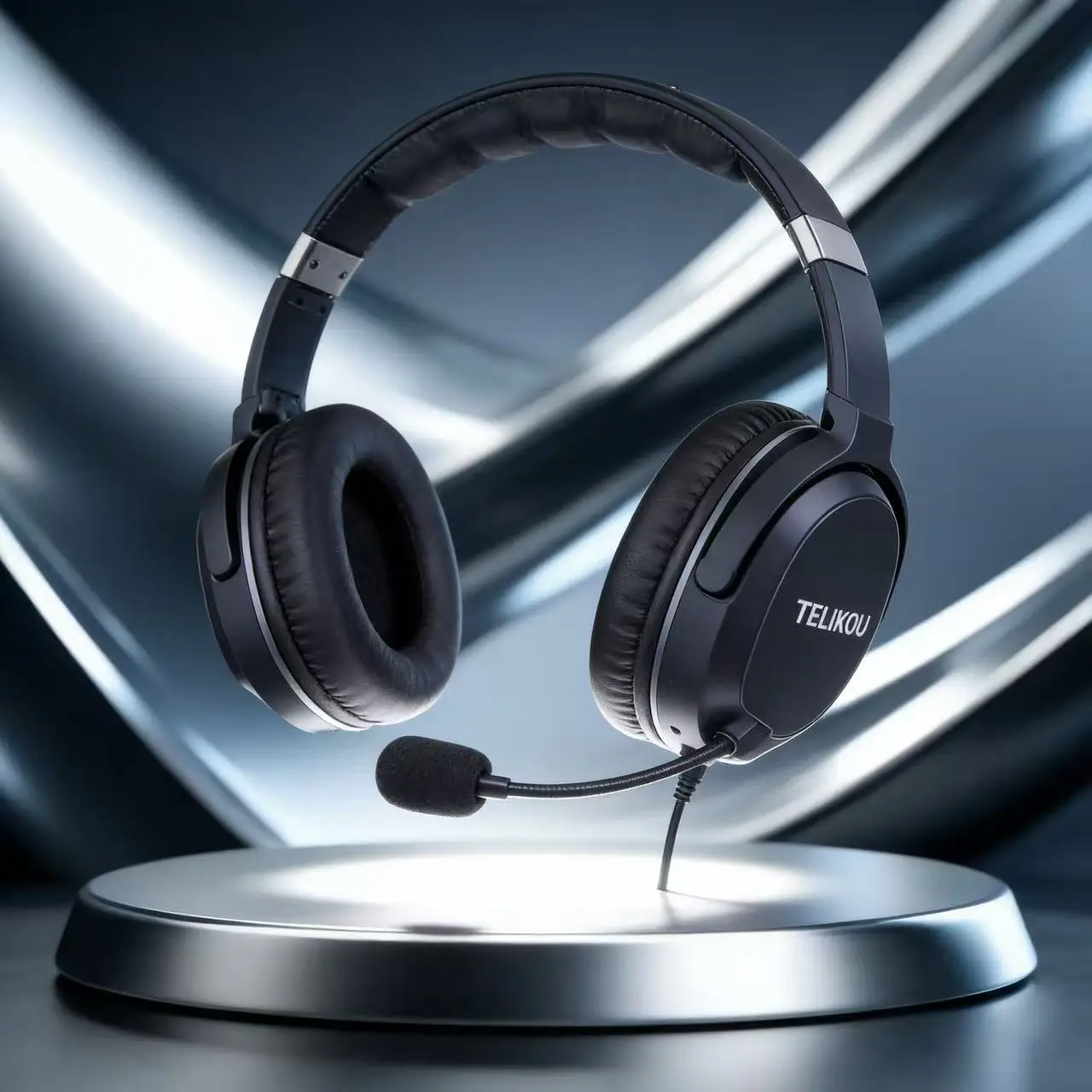 TELIKOU Noise Cancellation Headset