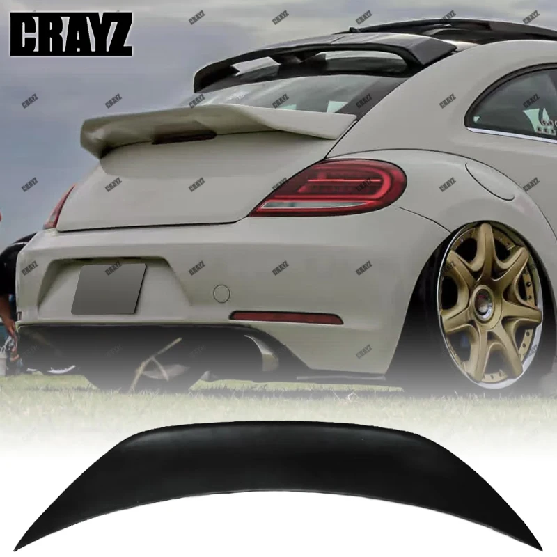 Alerón para VW Beetle de alta calidad, material de fibra de carbono FRP, alerón trasero para Volkswagen Beetle 1998-2010