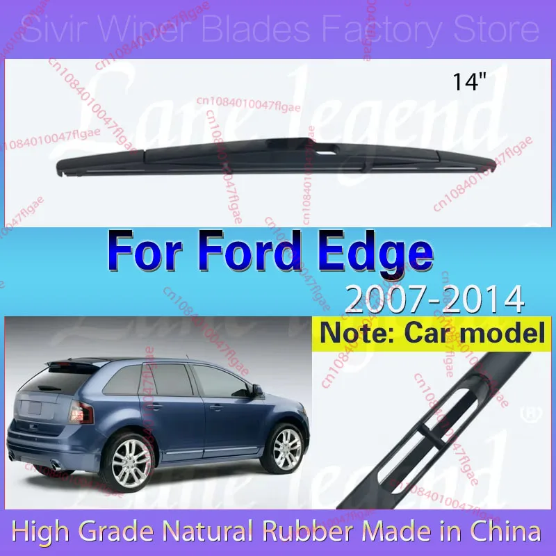 

Car Rear Window Windshield Wiper Blade Replacement Fit For Ford Edge 2007 - 2014 Car Accessories Accsesories 2011 2012 2013 14"