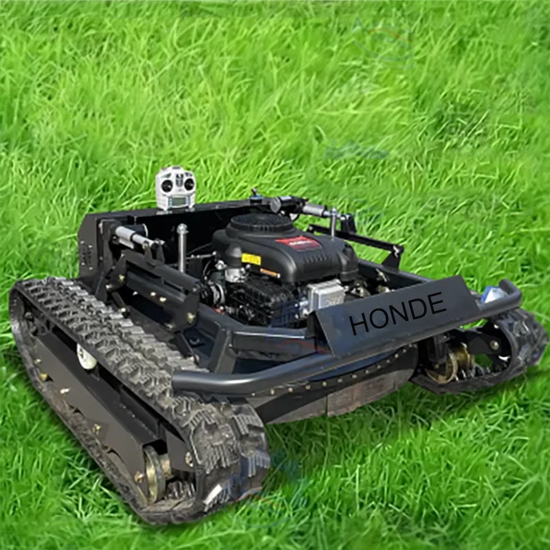 Crawler Cross Country Tank Self-propelled Lawn Mower for Dams Orchards Hills Terraces and Green Mowing Remote Control Mower