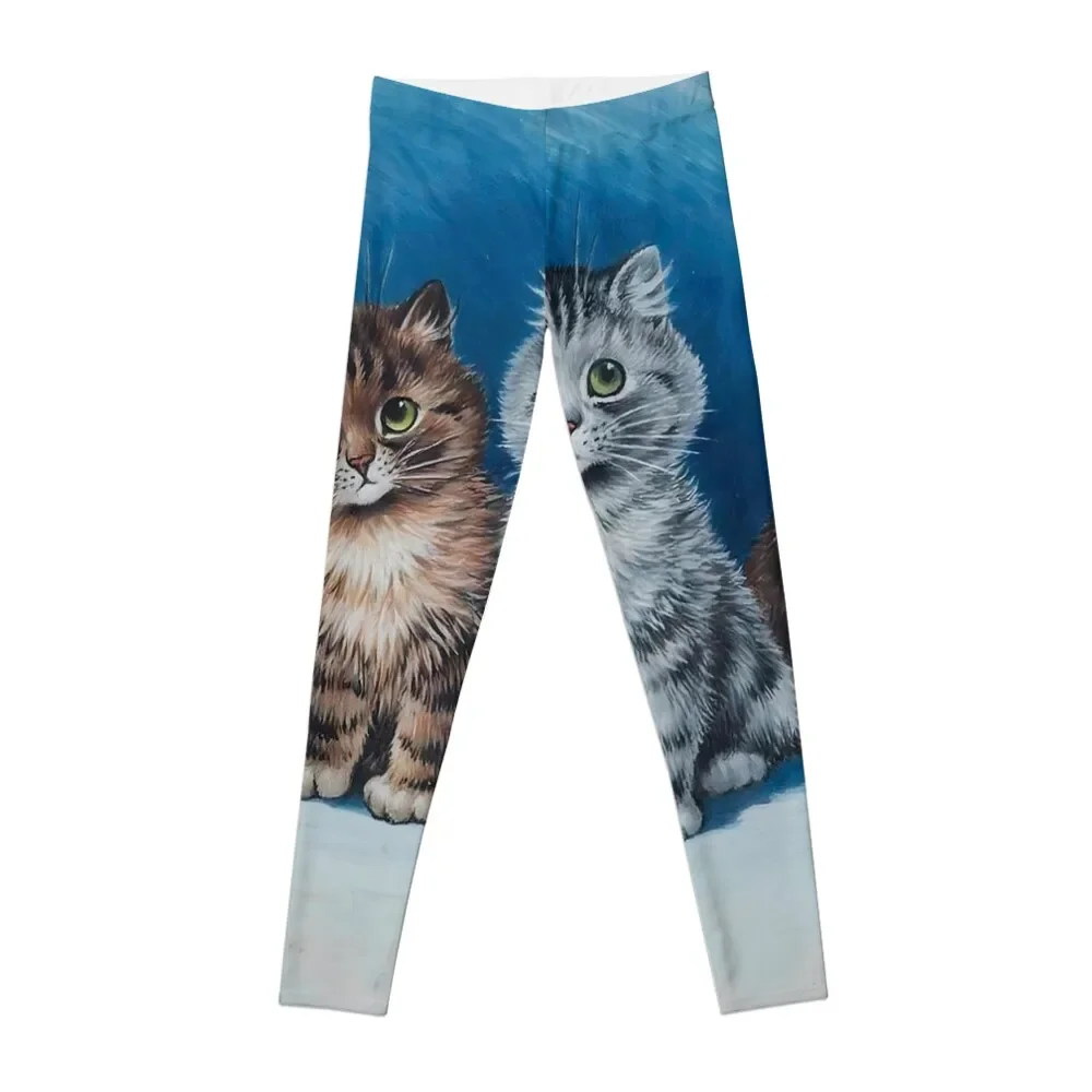 Louis wain art Leggings pantaloni push up da donna Leggings sportivi da donna